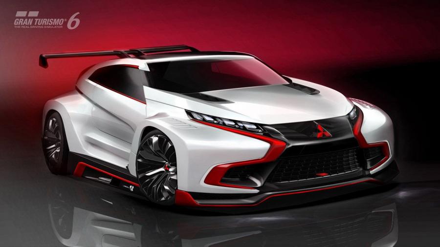  Mitsubishi XR-PHEV Evolution Vision Gran Turismo Concept 2014 года  (фото 4 из 13)